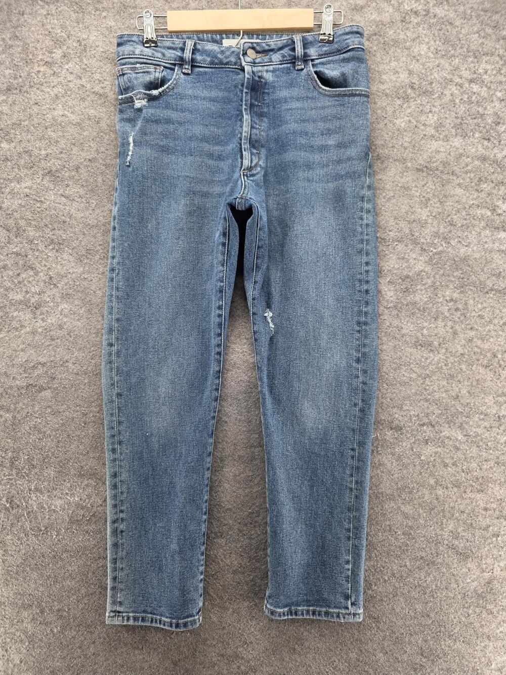 DL1961 Bella Vintage Slim Cropped Jeans Womens 29 Blue Mid Rise Stretch Denim